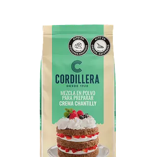 Crema Chantilly En Polvo Cordillera X1kg