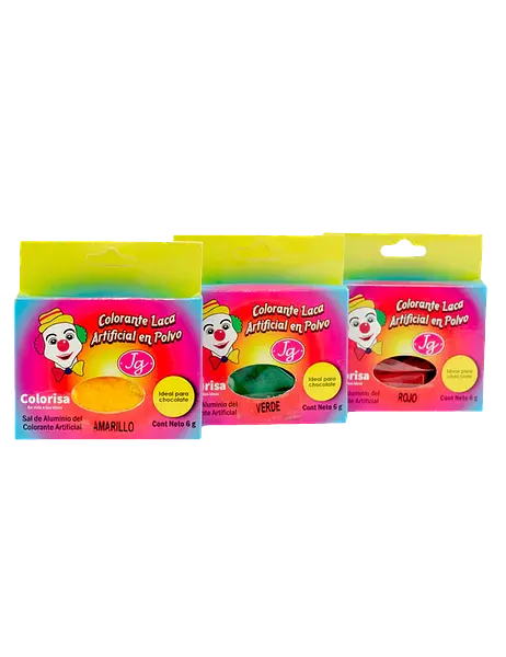 Polvo Lacado Colorisa X6gr