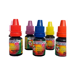 Colorante Líquido Colorisa X7ml