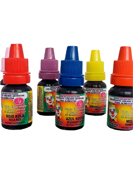 Colorante Líquido Colorisa X7ml
