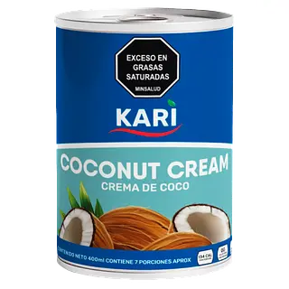 Crema Kari De Coco 400 Ml