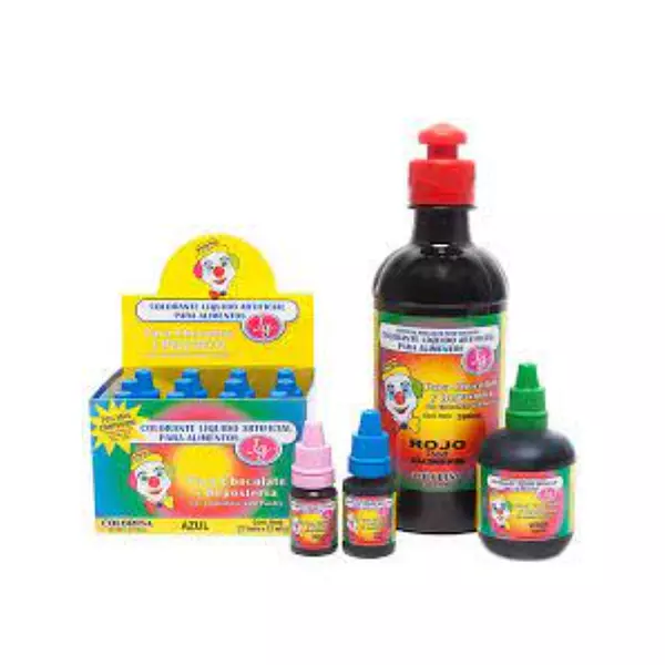 Colorante Liquido Jg Payasito